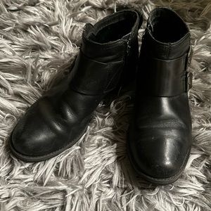 Black Timberland Ankle Boots